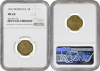 5 bani Romania 5 bani 1953, NGC MS63, Socialist Republic (1948 - 1989) -