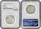 20 escudos Angola 20 escudos 1955, NGC MS65, Portuguese colony (1921 - 1974) -