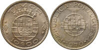 10 escudos Portuguese Timor 10 escudos 1970, BU, Escudo (1958 - 1976) -