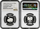 1000 zlotych Poland 1000 zlotych 1988, NGC PF69 UC PROBA, FIFA World Cup 1990 Top Pop -