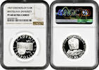 10 korun Czechoslovakia 10 korun 1967, NGC PF68 UC, 500th Anniversary - Bratislava University -