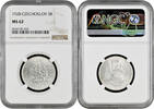 5 korun Czechoslovakia 5 korun 1928, NGC MS62, First Republic (1919 - 1938) -