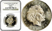 100 zlotych Poland 100 zlotych 1975, NGC MS67 PROBA, Ignacy Jan Paderewski -