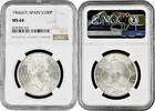 100 pesetas Spain 100 pesetas 1966 (67), NGC MS64, Francisco Franco (1939 - 1975) -