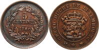 5 centimes Luxembourg 5 centimes 1860 A, AU, Grand Duke William III (1849 - 1890) -