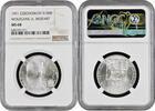 100 korun Czechoslovakia 100 korun 1991, NGC MS68, 200th Anniversary - Death of Wolfgang A. Mozart Top Pop -