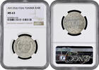 10 francs Tunisia 10 francs AH 1353 (1934), NGC MS63, French protectorate (1890 - 1957) -