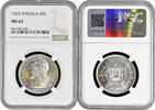 50 centavos Angola 50 centavos 1923, NGC MS62, Portuguese colony (1921 - 1974) -