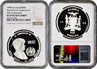 5000 kwacha Zambia 5000 kwacha 1998, NGC PF69 UC, World Health Organization Top Pop 1/0 -