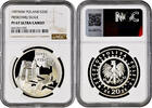 20 zlotych Poland 20 zlotych 1997, NGC PF67 UC, Pieskowa Scala Castle silver coin -