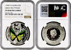 1 dollar Niue 1 dollar 2012, NGC PF68 UC, Butterflies - Goliath Birdwing -
