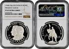 10 Ducats Czechoslovakia 10 Ducats 1968, NGC PF67 UC, Alexander Dubcek - Truth Wins -
