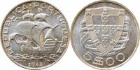 5 escudos Portugal 5 escudos 1948, BU, Portuguese Republic (1911 - 1969) -