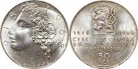 50 korun Czechoslovakia 50 korun 1968, UNC, 50th Anniversary - Independence -