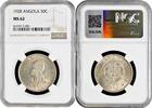 50 centavos Angola 50 centavos 1928, NGC MS62, Portuguese colony (1921 - 1974) -