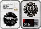 150 guaranies Paraguay 150 guaranies 1972, NGC PF68 CAM, Munich Olympics - High Jump Top 1/0 -