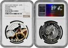 1 dollar Niue 1 dollar 2014, NGC PF69 UC, Man's Best Friends - Siamese Cat colorized -