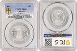 25 Centimes Algeria 25 Centimes 1922, PCGS MS63, Oran Chamber of Commerce Pop 1/3 -
