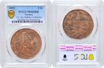 4 skilling Sweden 4 skilling banco 1852, PCGS MS62 RB, King Oscar I (1844 - 1859) -