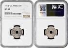 Rupie German East Africa 5 hellers 1914 J, NGC MS64, Rupie (1904 - 1916) -