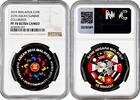 10 ringgit Malaysia 10 ringgit 2015, NGC PF70 UC, 26th ASEAN Summit Top Pop silver coin -