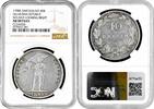 40 batzen Switzerland 40 batzen 1798 S, NGC AU Det., Helvetic Republic (1798 - 1803) -