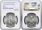 1 crown Southern Rhodesia 1 crown 1953, NGC MS63, 100th Birthday of Cecil Rhodes -
