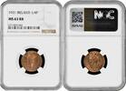 1 farthing Ireland 1 farthing 1931, NGC MS63 RB, Republic of Ireland (1939 - 1969) -