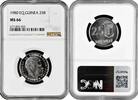 Equatorial Guinea 25 bipkwele 1980, NGC MS66, President Teodoro Nguema Top Pop -