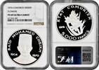 5000 francs Comoros 5000 francs 1976, NGC PF69 UC, Said Mohamed Cheikh - Flowers Top Pop -