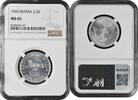 2 1/2 shilling Biafra 2 1/2 shilling 1969, NGC MS65, Republic of Biafra (1967 - 1970) -