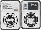 10 dollars Sierra Leone 10 dollars 2001, NGC PF69 UC, The Big Five - Leopard Pop 1/1 -