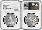 5 francs Switzerland 5 francs 1859, NGC UNC Det., Zurich Shooting Festival silver coin -