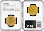 2 lire Italy 2 lire 1928, NGC MS63, 1928 Milan Exposition Token -