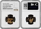200000 rupiah Indonesia 200000 rupiah 1987, NGC PF69 UC, Wildlife - Javan Rhinoceros Gold -