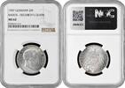 2 mark Baden 2 mark 1907, NGC MS62, Death of Frederick I silver coin -