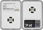 1/16 rupee India 1/16 rupee BS 1985 (1928), NGC MS65, Princely state of Mewar (1858-1949) -