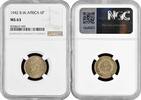 6 pence British West Africa 6 pence 1942, NGC MS63, British colony (1907-1966) Pop 1/1 -