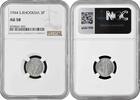 3 pence Southern Rhodesia 3 pence 1944, NGC AU58, British colony (1932 - 1955) -