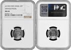 25 pruta Israel 25 pruta JE 5709 (1949), NGC MS64, Israel (1948 - 1959) w/o PEARL -