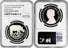 50 baht Thailand 50 baht 1974, NGC PF69 UC, Environmental Protection - Rhinoceros -