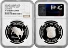 200 piso Philippines 200 piso 1987, NGC PF69 UC, World Wildlife Fund - Tamaraw silver -