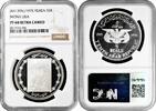5 rials Yemen 5 rials 1975, NGC PF68 UC, Mona Lisa silver coin -