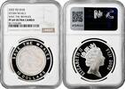10 dollars Fiji 10 dollars 2002, NGC PF69 UC, Save the Whales: Sperm Whale Top Pop -