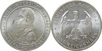5 reichsmark Weimar Republic 5 reichsmark 1927 F, UNC, 450th Annniv. - Tübingen University -