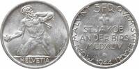 5 francs Switzerland 5 francs 1944 B, UNC, 500th Anniversary - Battle of St. Jakob -