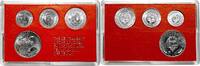 North Korea coins set 1959-1978, BU, DPR (1959 - 2022) One star on reverse -