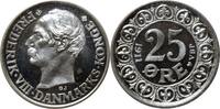 ore Denmark 25 ore 1911 VBP, PROOFLIKE, King Frederick VIII (1906 - 1912) -
