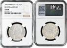 1 gulden 1842  Hesse-Darmstadt   1842, NGC AU58,  Duke Louis II (1830-1848)  Top Pop 1/0 Hesse-Darmstadt   1842, NGC AU58,  Duke Louis II (1830-1...