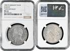 1 thaler 1860 B  Saxony   1860 B, NGC MS64,  King John I (1854 - 1873)  Pop 3/2 Saxony   1860 B, NGC MS64,  King John I (1854 - 1873)  Pop 3/2